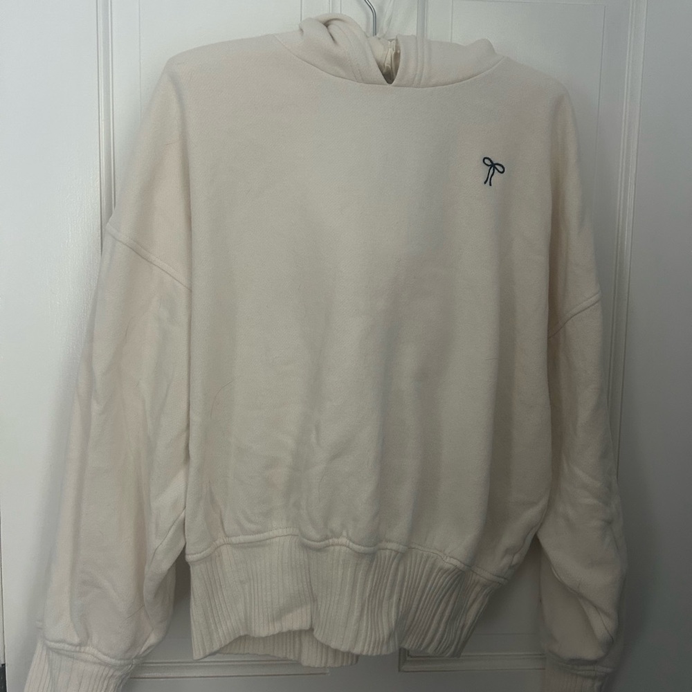 Women’s Cream Hoodie Sweatshirt